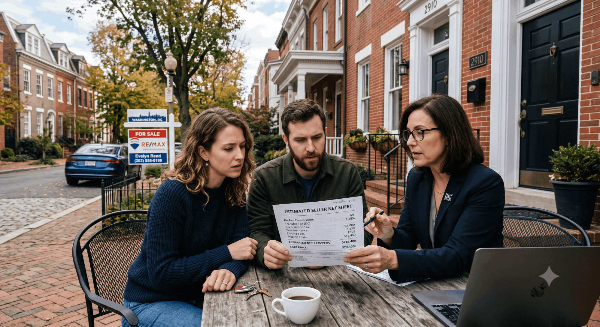 Cost to sell a house in Washington DC breakdown of seller expenses