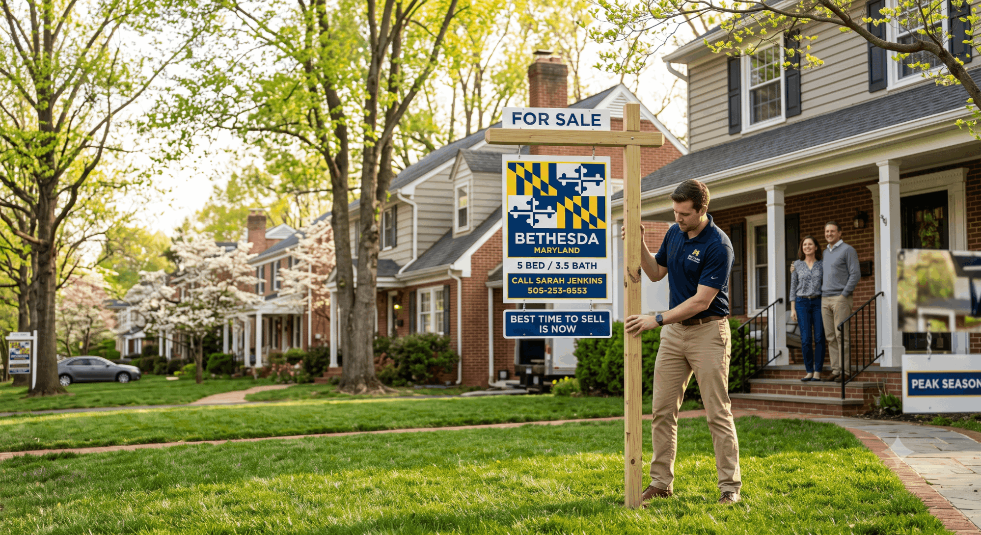 Best time to sell a house in Maryland, a month by month seller guide