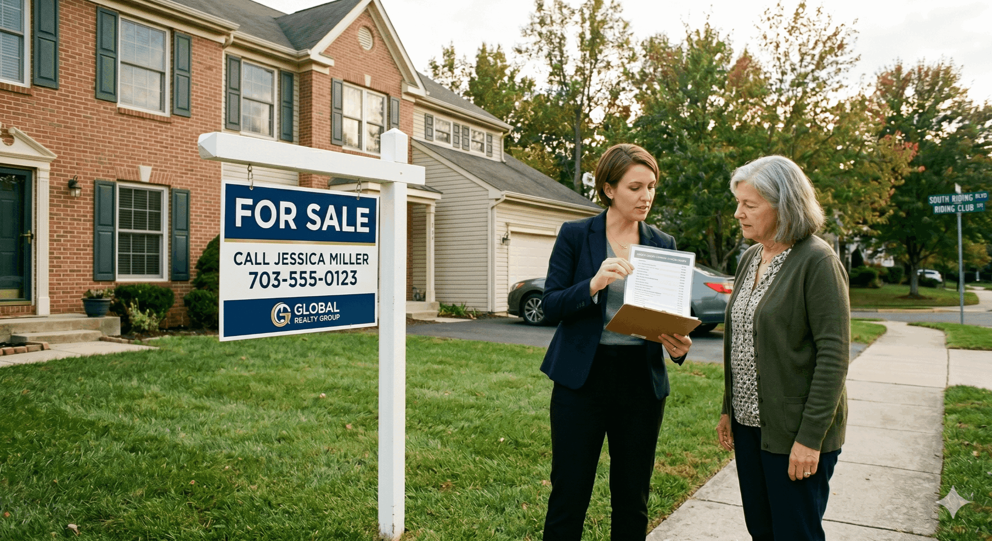 Cost of selling a house in South Riding VA — itemized seller cost breakdown