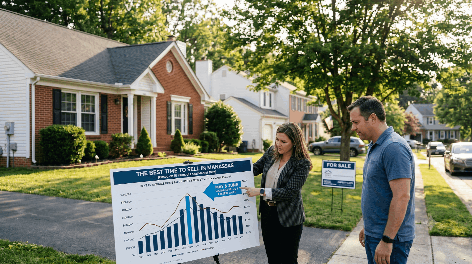 Best time to sell a house in Manassas VA — seasonal market timing guide