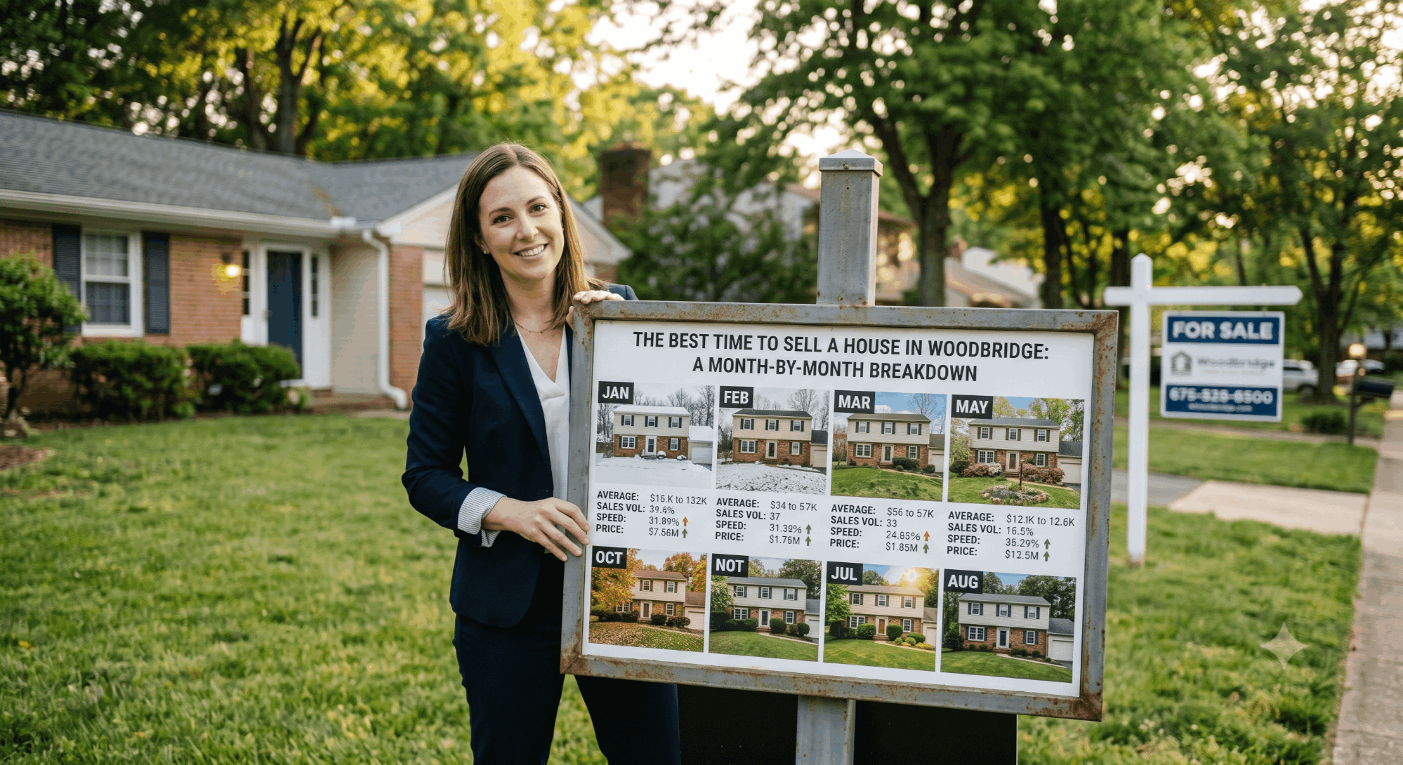 Best time to sell a house in Woodbridge VA — month-by-month seasonal guide for Prince William County home sellers