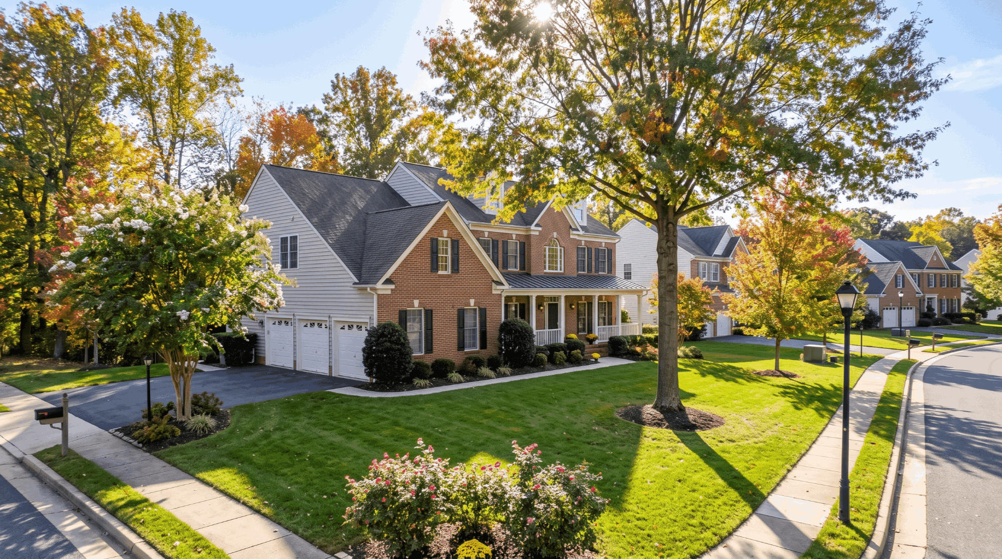 Gaithersburg Maryland family homes near the Kentlands in Montgomery County