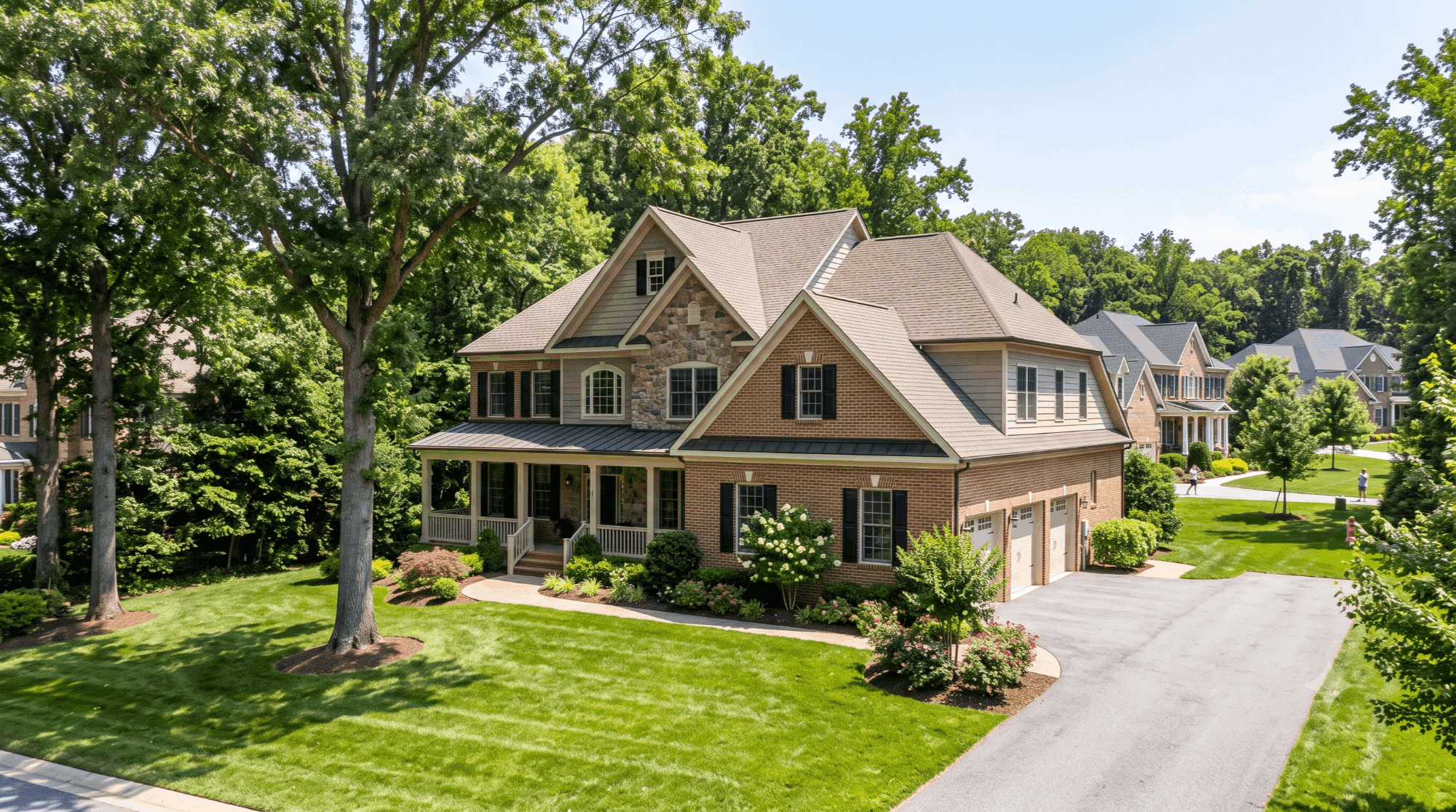 Owings Mills Maryland homes near the Metro SubwayLink