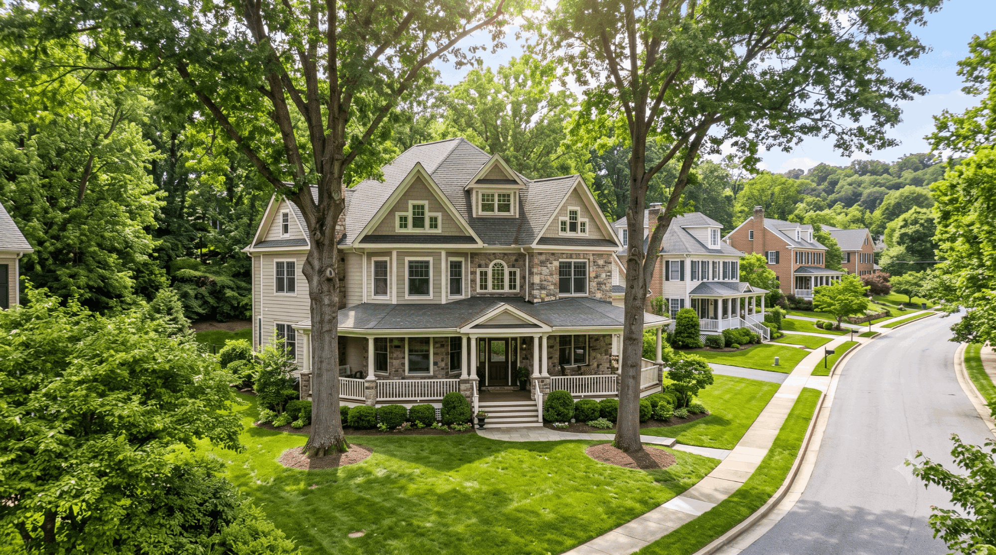 Catonsville Maryland historic homes near UMBC