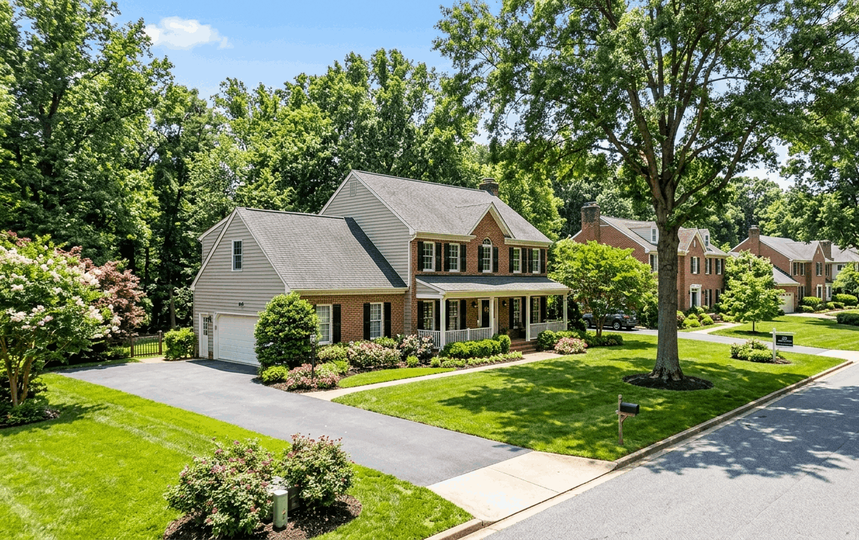 Towson Maryland homes near Towson University in Baltimore County