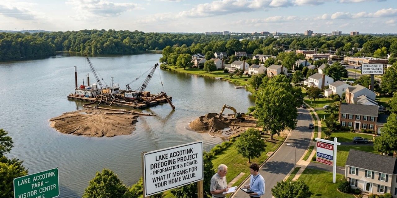 Lake Accotink Park: What the Dredging Debate Means for Springfield Home Values