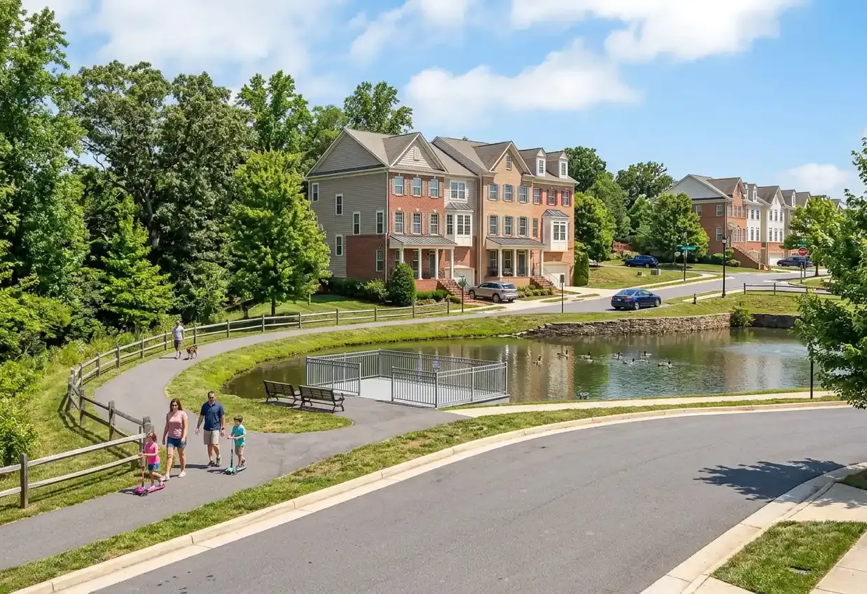 Lorton Fairfax County homes near the Lorton VRE station and Occoquan River