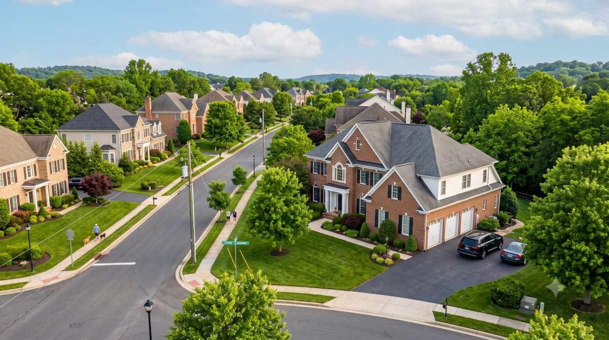 Leesburg VA neighborhoods with the highest home values