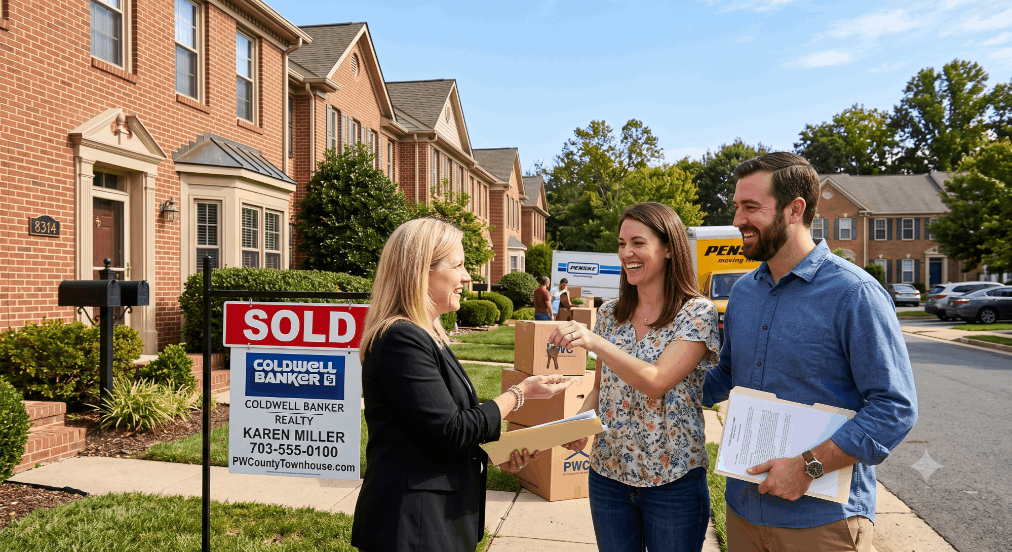 Is it harder to sell a townhouse or single-family home in Prince William County