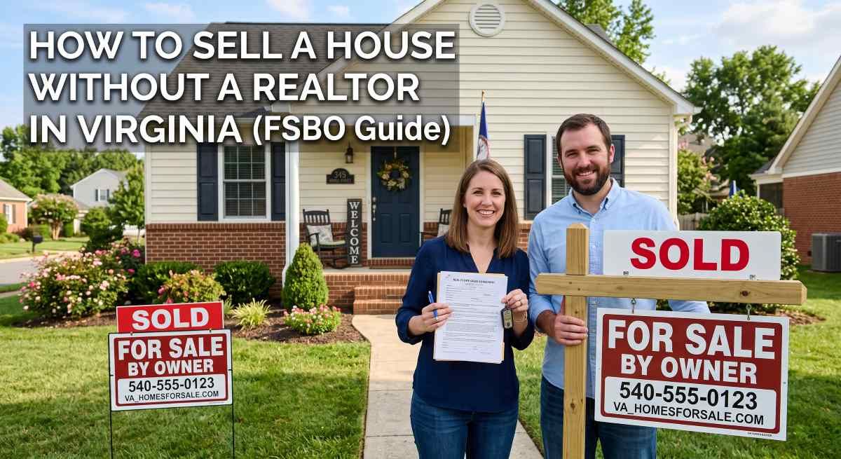 How to Sell a House Without a Realtor in Virginia (FSBO Guide)