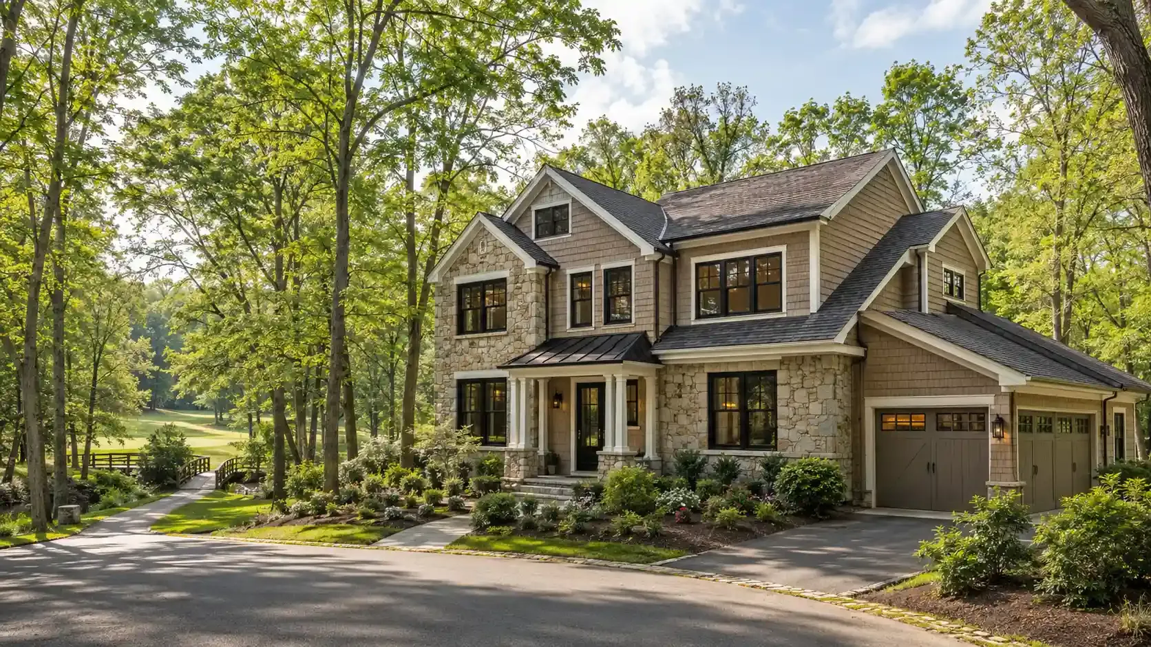 Lowes Island Sterling luxury custom homes for sale on the Potomac River near Trump National golf in Riverside High School pyramid