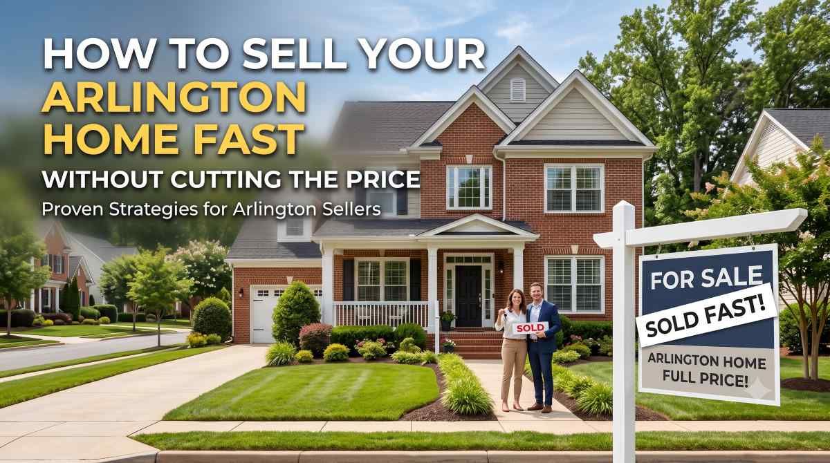 sell your Arlington home fast without cutting the price