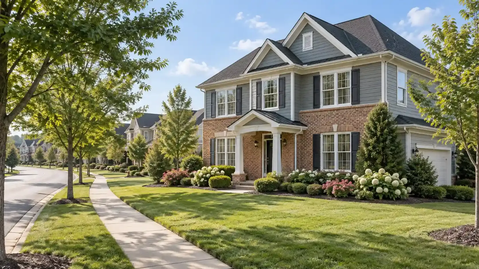 Dulles Farms Aldie VA newer single-family homes south of Route 50 in Loudoun County