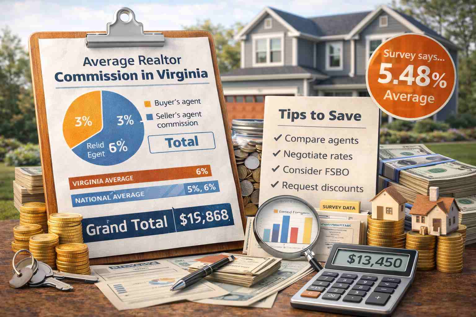What Do Realtors Charge in Virginia, and How Can You Save?