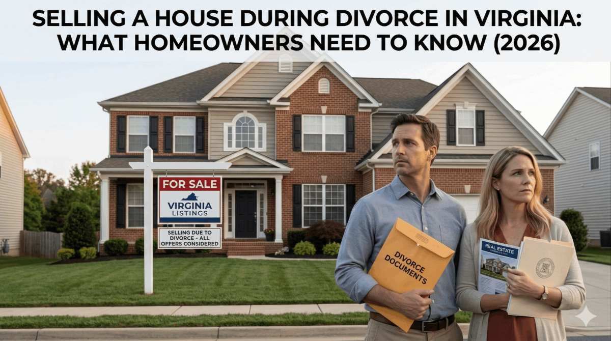 How Do You Sell a House During Divorce in Virginia