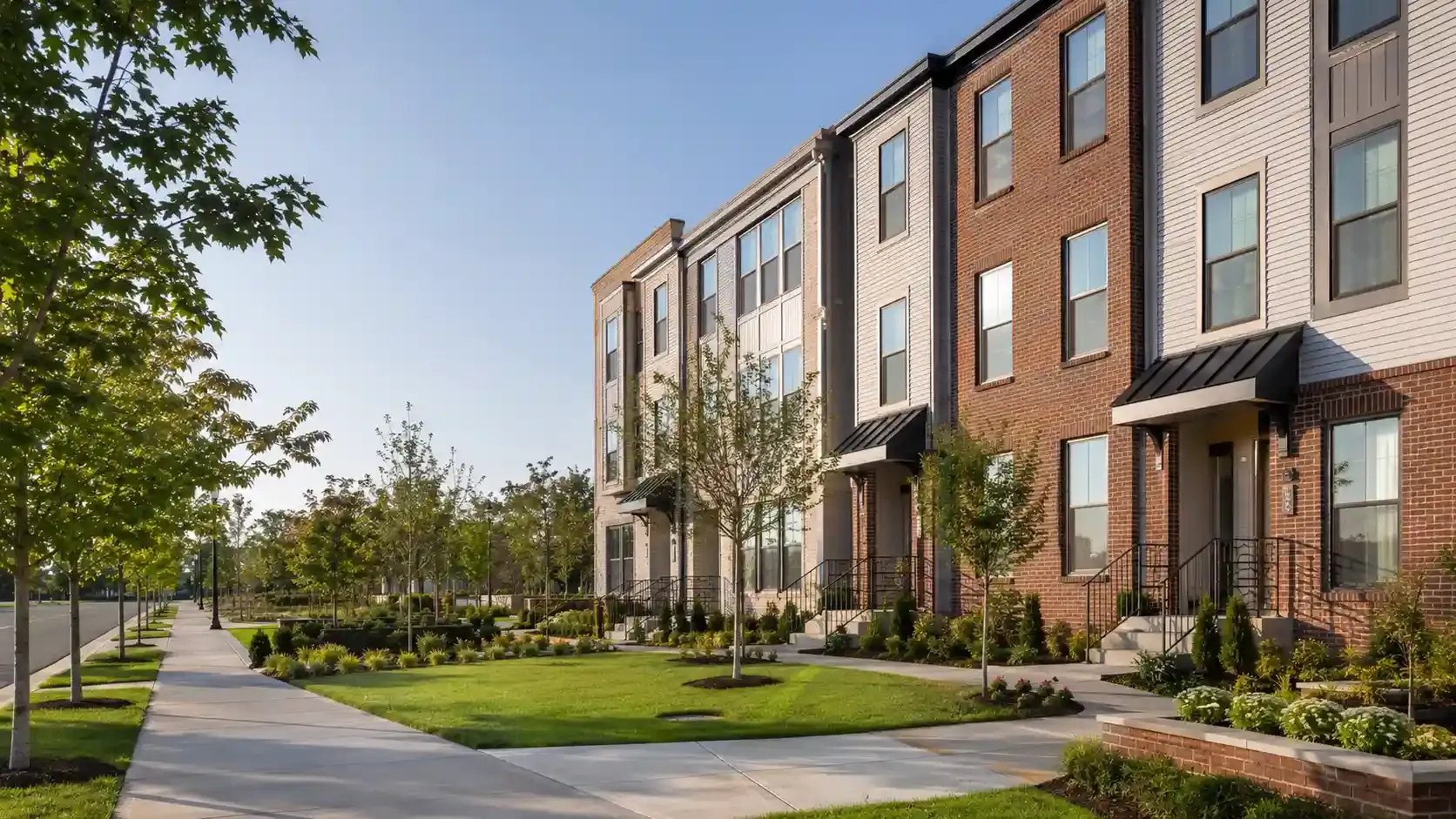 Kincora Sterling VA newer condos and townhomes at the Route 7 and Route 28 interchange