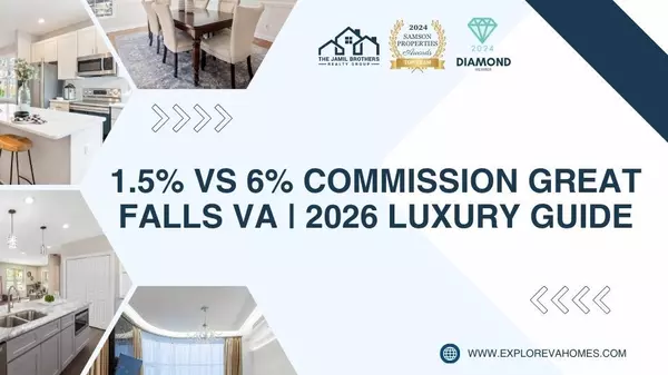 1.5% vs 6% Commission: Great Falls, VA Seller Guide (2026)
