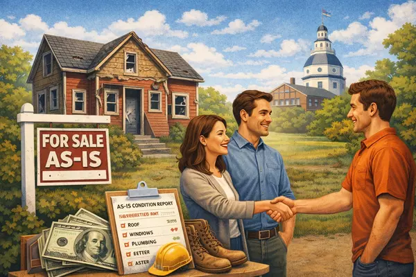 Selling Your House As-Is in Maryland: How to Get a Fair Price Without Making Repairs,Saad Jamil