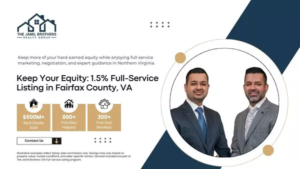 Sell Your Fairfax County Home with the 1.5% Full-Service Listing Program