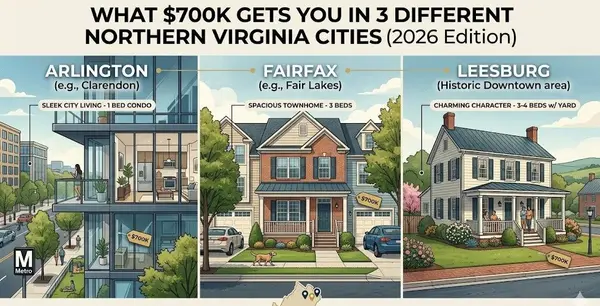 feature image of  What $700K Gets You in 3 Different Northern Virginia Cities (2026 Edition)