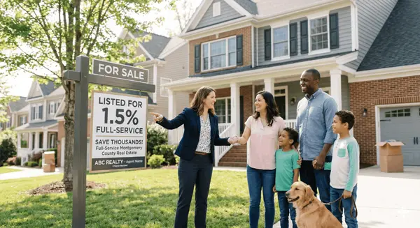 1.5% Full-Service Listing in Montgomery County MD: What's Included & How Much You Save,Saad Jamil