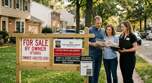 FSBO vs. Listing With an Agent in Howard County MD: Real Cost Comparison