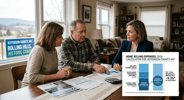 Realtor Commission in Jefferson County WV: What Sellers Actually Pay in 2026,Saad Jamil