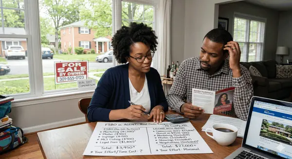 FSBO vs. Listing With an Agent in Prince George's County MD: The Real Cost Comparison
