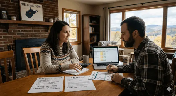 1.5% Full-Service Agent vs. Flat Fee MLS in West Virginia: Which Saves More?