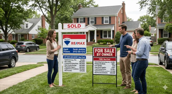 FSBO vs. Realtor in Baltimore County MD: Real Cost Comparison