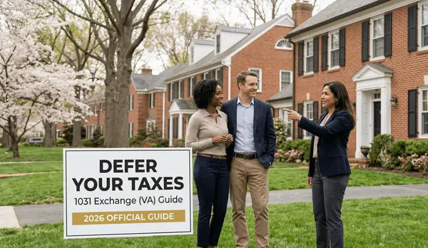 1031 Exchange in Virginia: How to Defer Capital Gains on Investment Property (2026 Guide),Saad Jamil