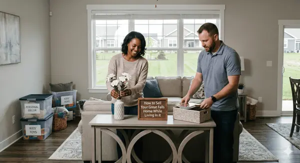 How to Sell Your Great Falls Home While Still Living In It