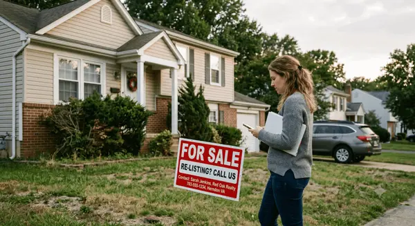 Why Your Herndon Home Isn't Selling (and How to Re-List Successfully),Saad Jamil