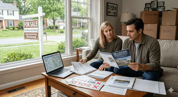 Why Your Sterling Home Isn't Selling (and How to Re-List Successfully)