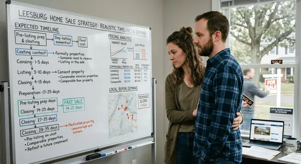 Sell My House Fast in Leesburg: Realistic Timelines, Pricing, and Local Buyer Demand