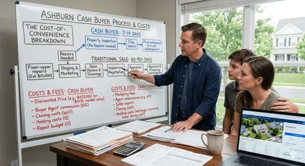 Sell My House for Cash in Ashburn: A Cost-of-Convenience Breakdown