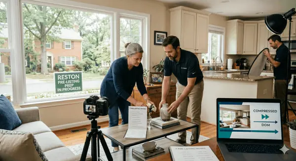 Sell Your Reston House Faster: 7 Pre-Listing Moves That Compress Days on Market