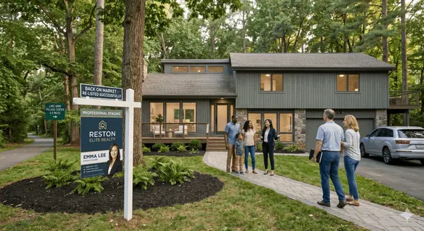 Why Your Reston Home Isn't Selling (and How to Re-List Successfully),Saad Jamil