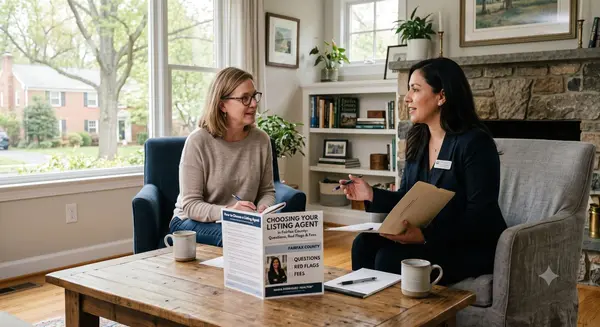 How to Choose a Listing Agent in Fairfax County: Questions, Red Flags & Fees