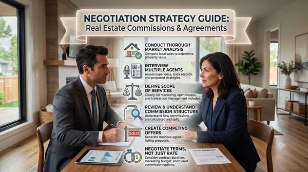 How to Negotiate Real Estate Commission: A Home Seller's