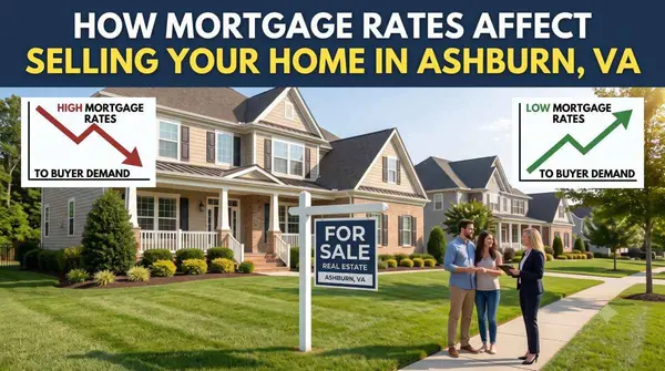 How Mortgage Rates Affect Selling Your Home in Ashburn, VA (2026 Guide)