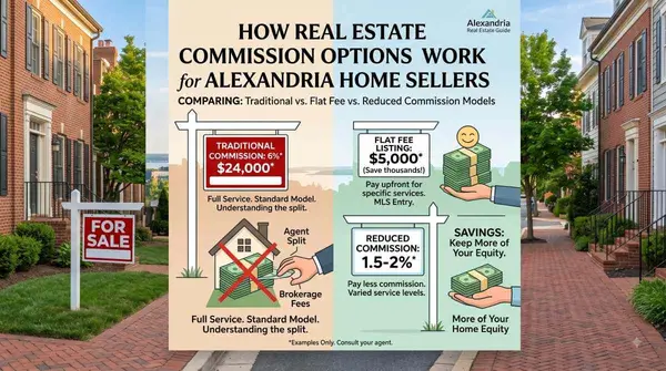 How Real Estate Commission Options Work for Alexandria