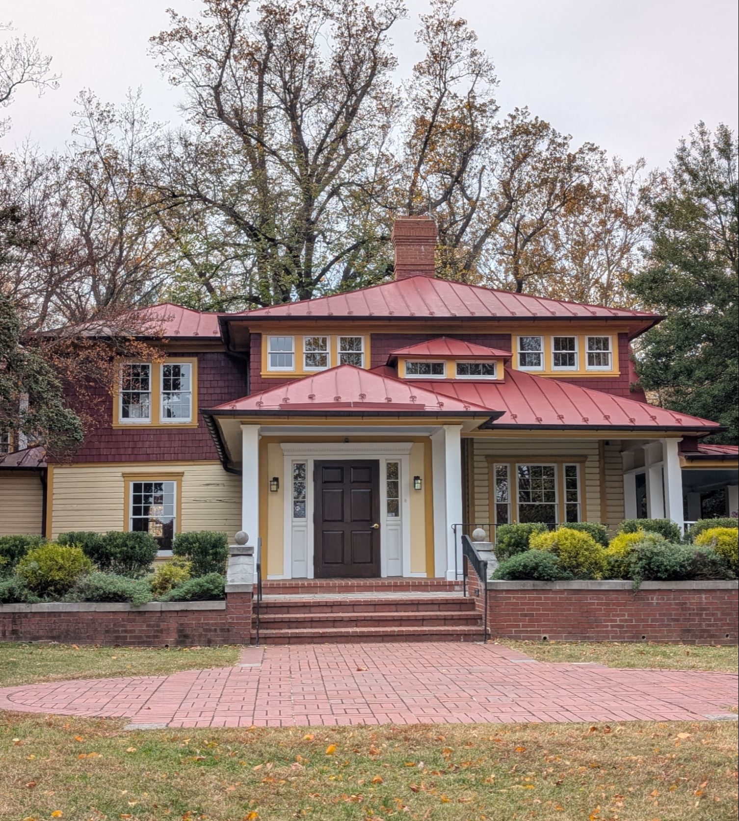Hendry House at Fort C.F. Smith Park in the Woodmont neighborhood of Arlington, Virginia.