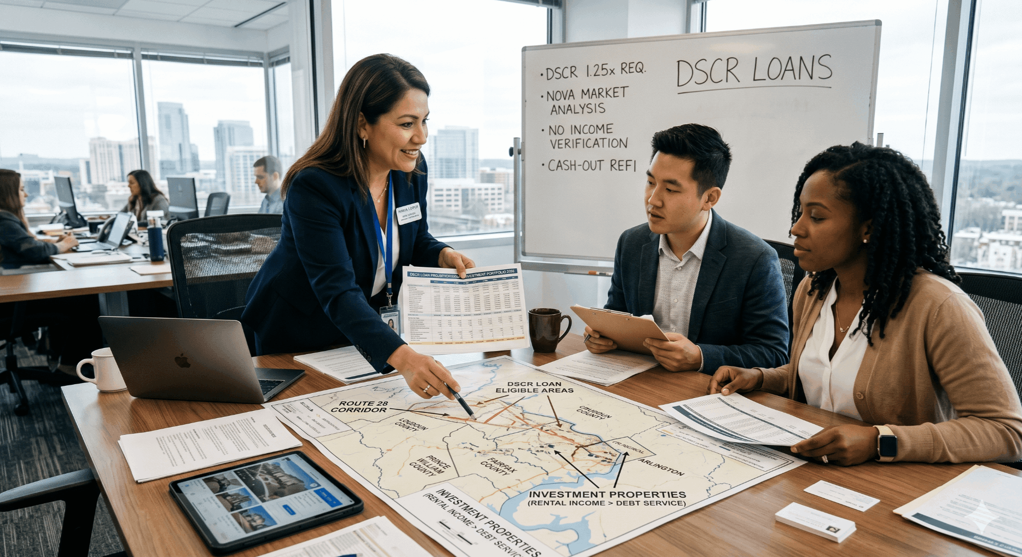 DSCR loans for real estate investors buying rental property in Northern Virginia