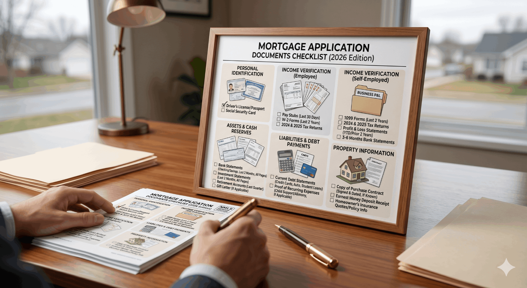 Mortgage Application Documents Checklist 2026