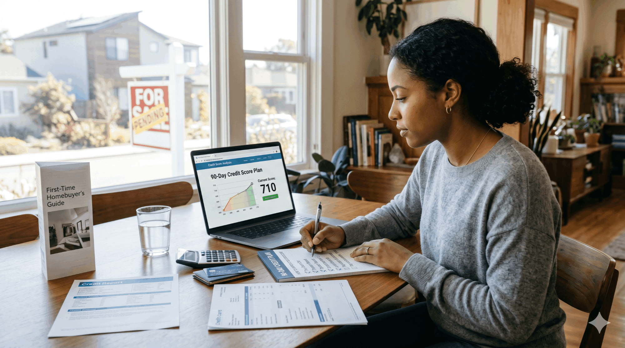 How to improve your credit score before buying a home — 90-day plan for DMV homebuyers