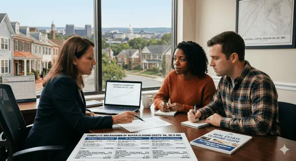 Closing Costs in Virginia, DC & Maryland: The Complete Breakdown for Buyers (2026),Arslan Jamil