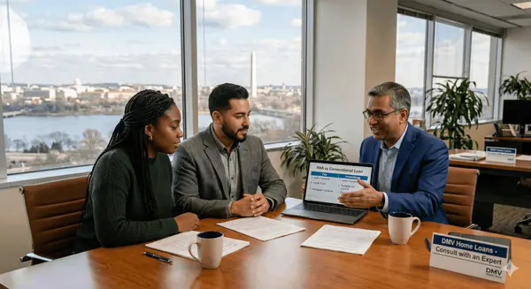 FHA vs Conventional Loan: Which Is Better for DMV Buyers,Arslan Jamil