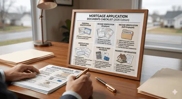 Mortgage Application Documents Checklist (2026 Edition)