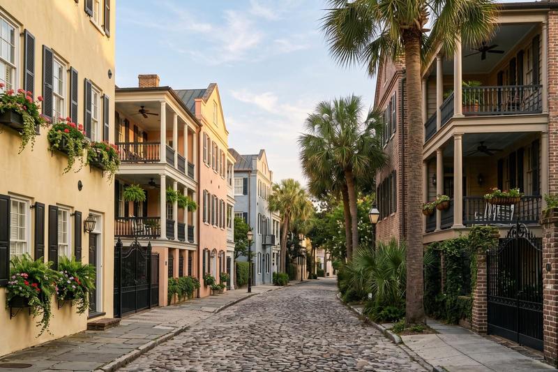 Charleston South Carolina historic homes